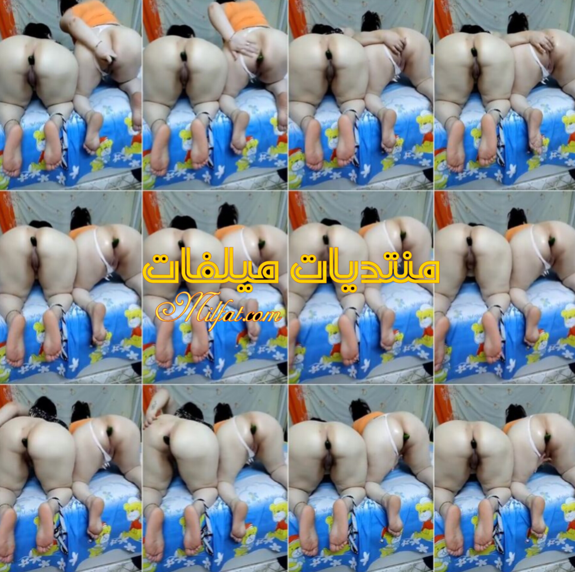 سحاق شرموطين حاطين خيار فطيزهم وعايزين دكر يركبهم