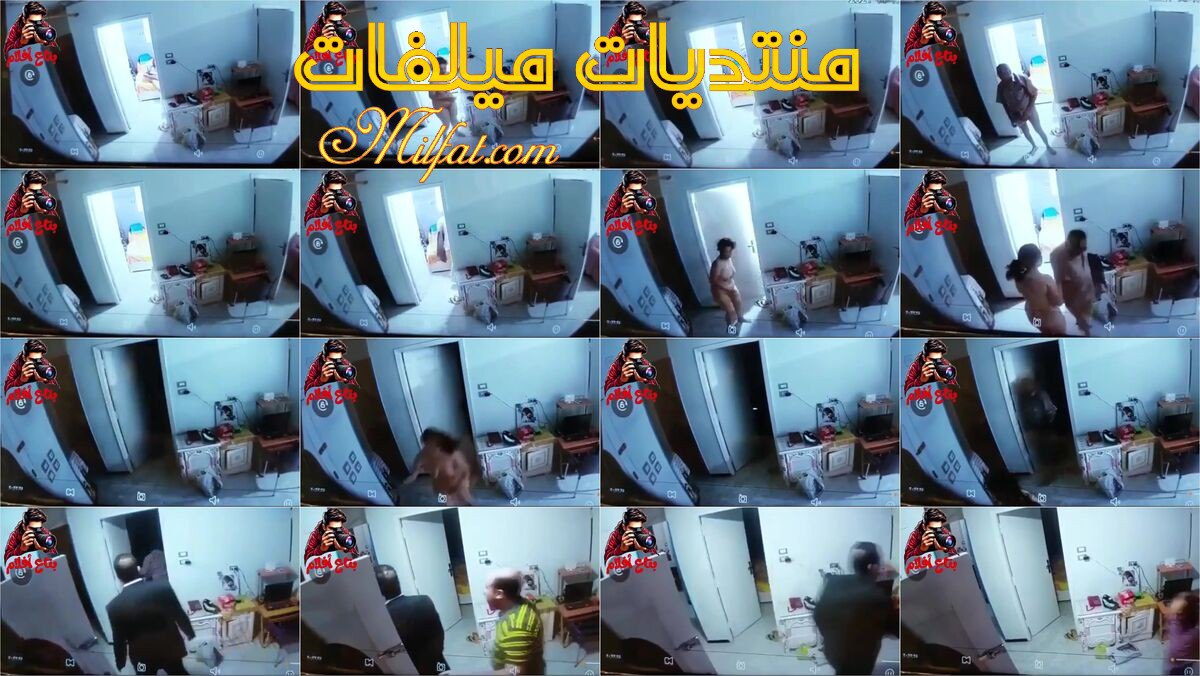 من حصريات – 3 دقايق ميلف مصريه شرموطه جوزها يقفشها يكسر عليها الباب بعد لما خبت عشيقها جوه وهى قالعه ملط