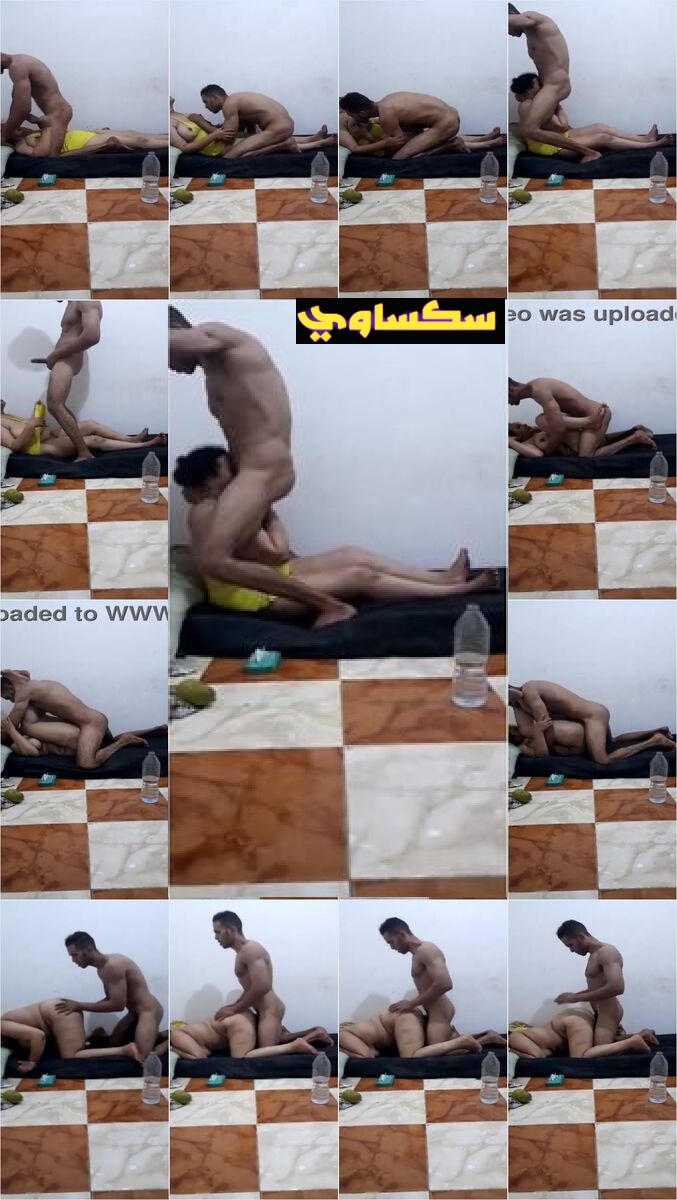 شرموطه مصرية شايفة عشيقها بيظبط الكاميرة عشان يصورها هى وبتتناك وبتتشفخ منه