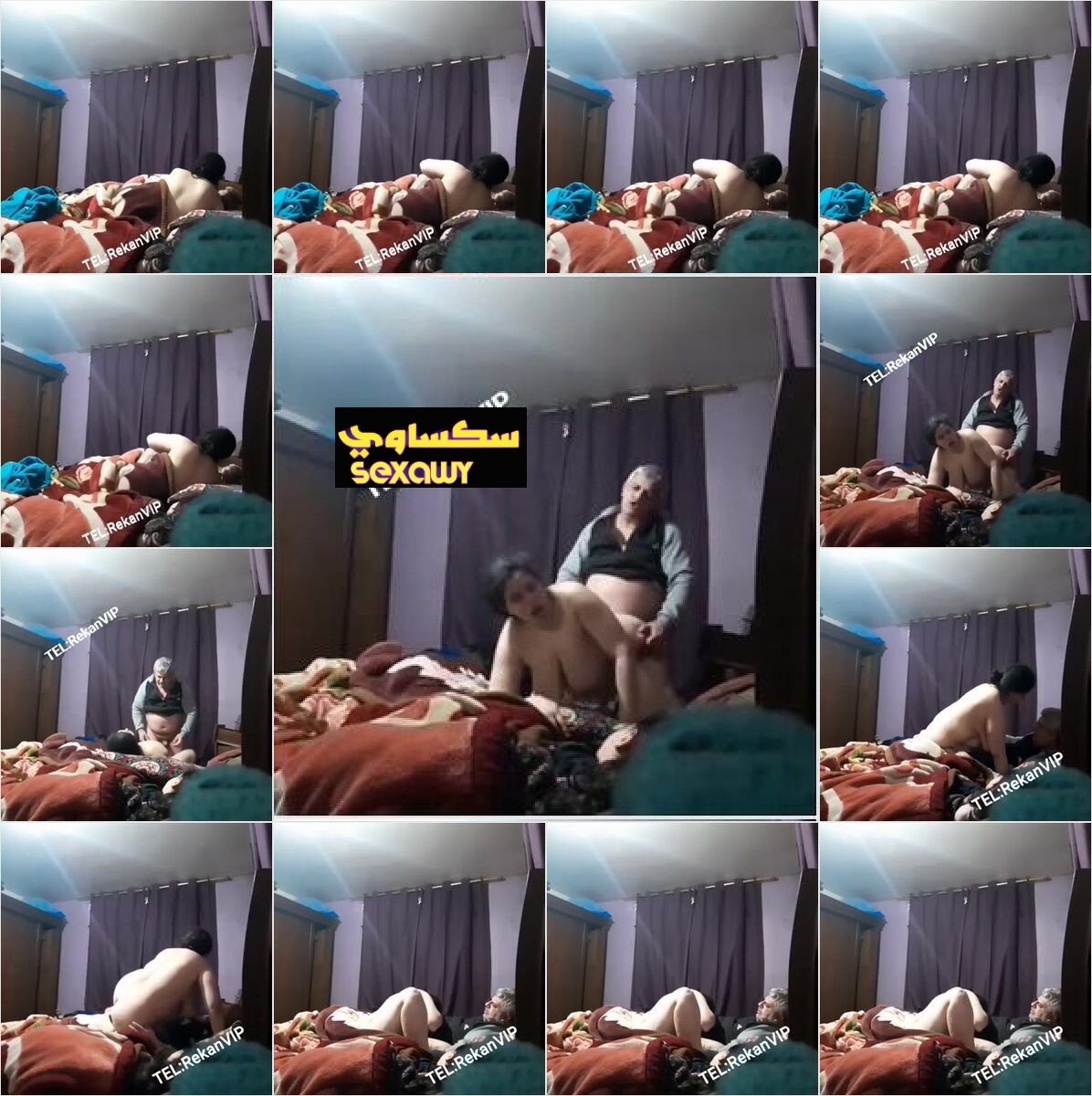 عنتيل بيصور شرموطه هى وبتتفشخ منه وهيجانة تحت زبه