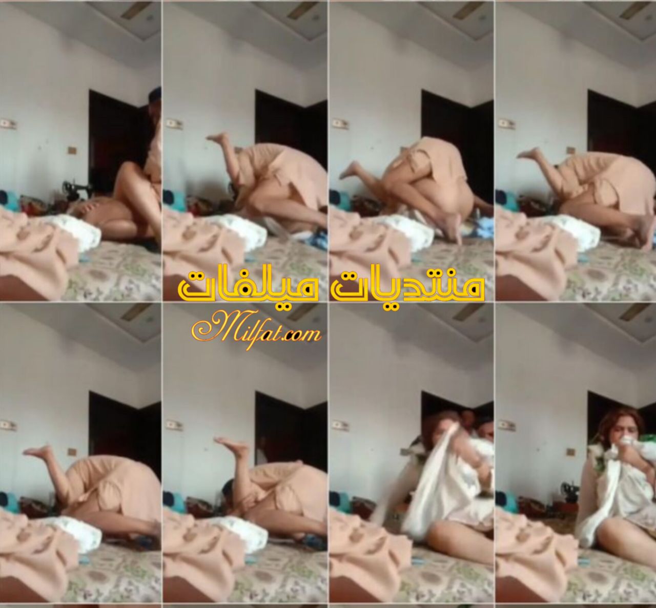 سهره نيك شرموطه وفحلها علي السرير راكبها وشغال نياكه فكسها