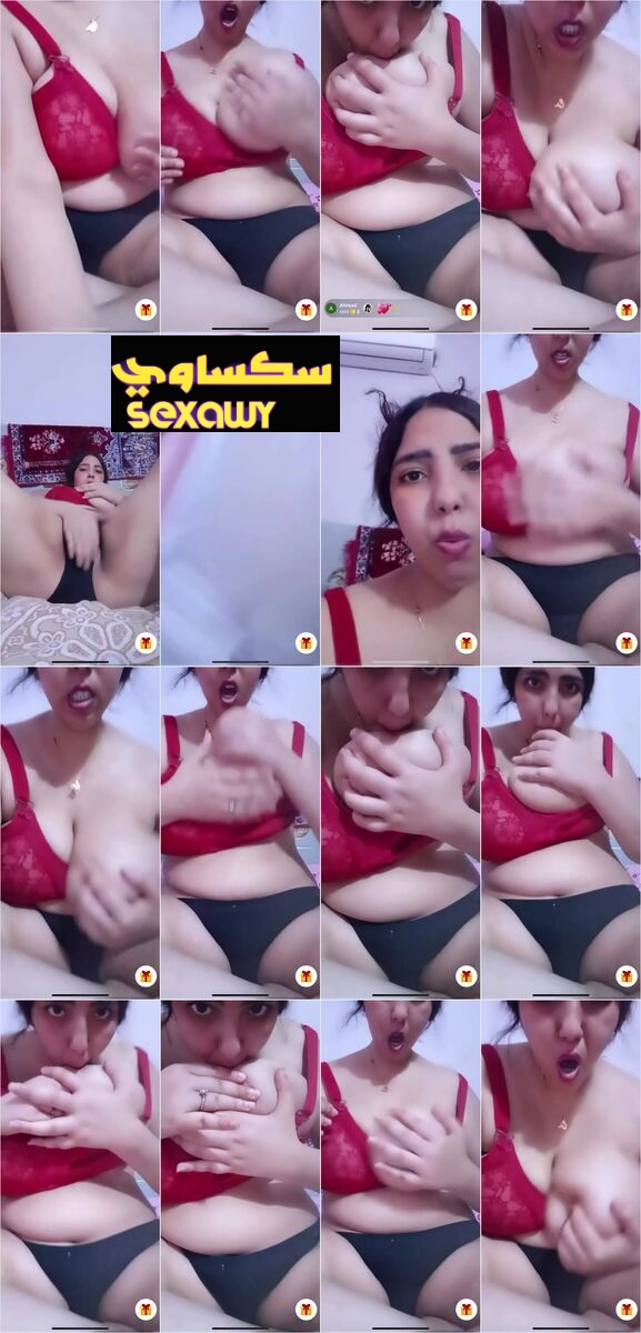 ست مصرية بتمتع عشيقها ماسنجر عشان محتاجة فلوس منه قلعت ملط وعملت كل اللى عايزه