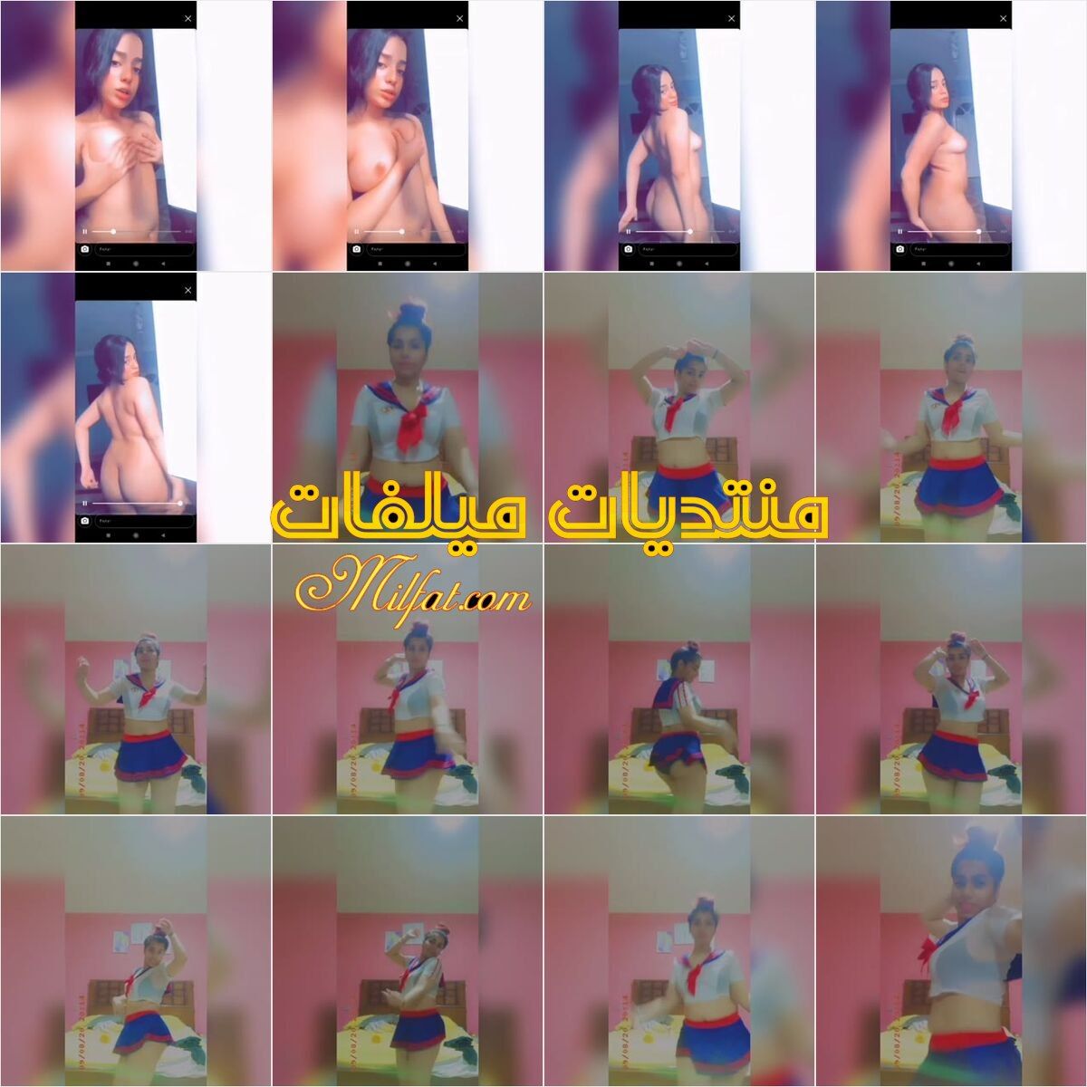 نودز بنوته قموره بتصور جسمها وطيزها لصاحبها والخول بينشره ويمتع الشباب