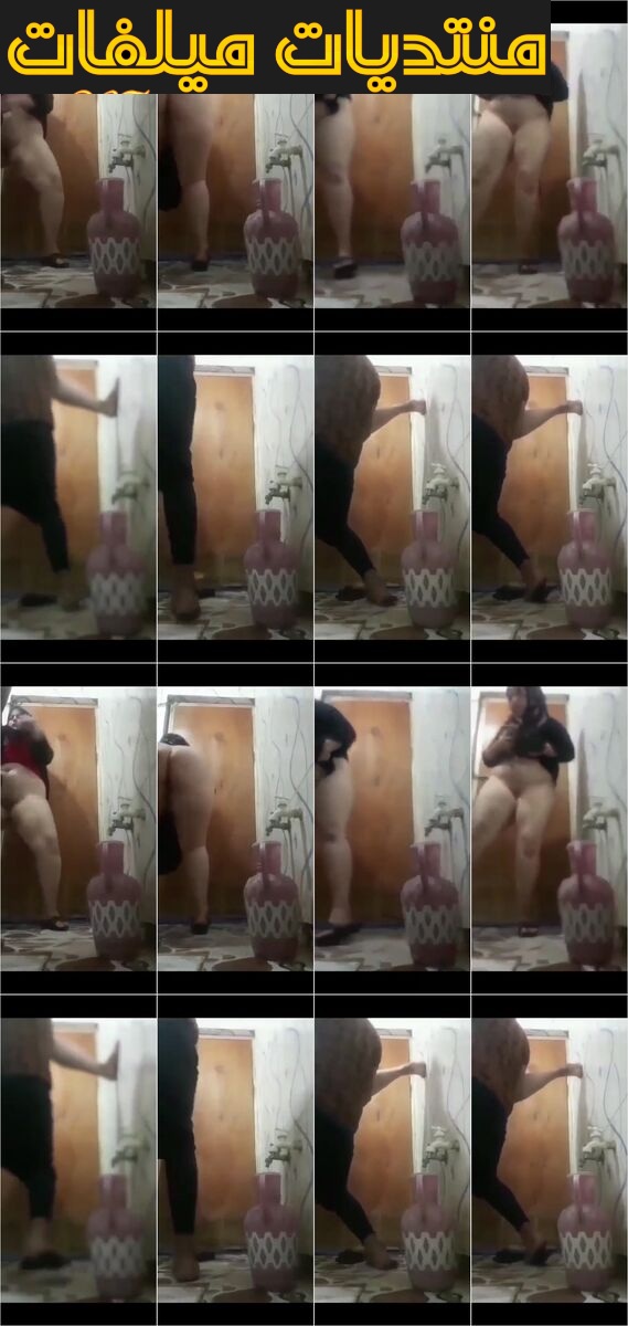 احا يشرموطه موظفه مصرية دخلت الحمام اخدد فلوس من زميلها عشان ينكها فى الحمام