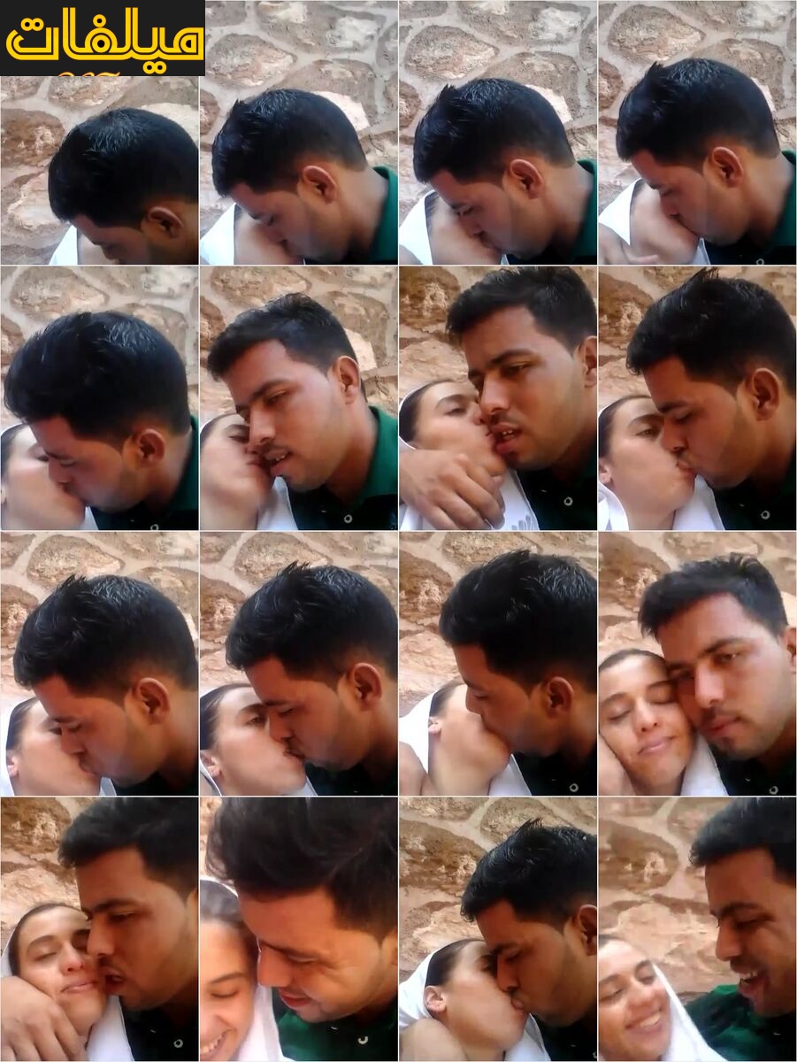 الواد مص شفايفها بوس والبنت هايجة منه وساحت على اخرها ومستمتعه