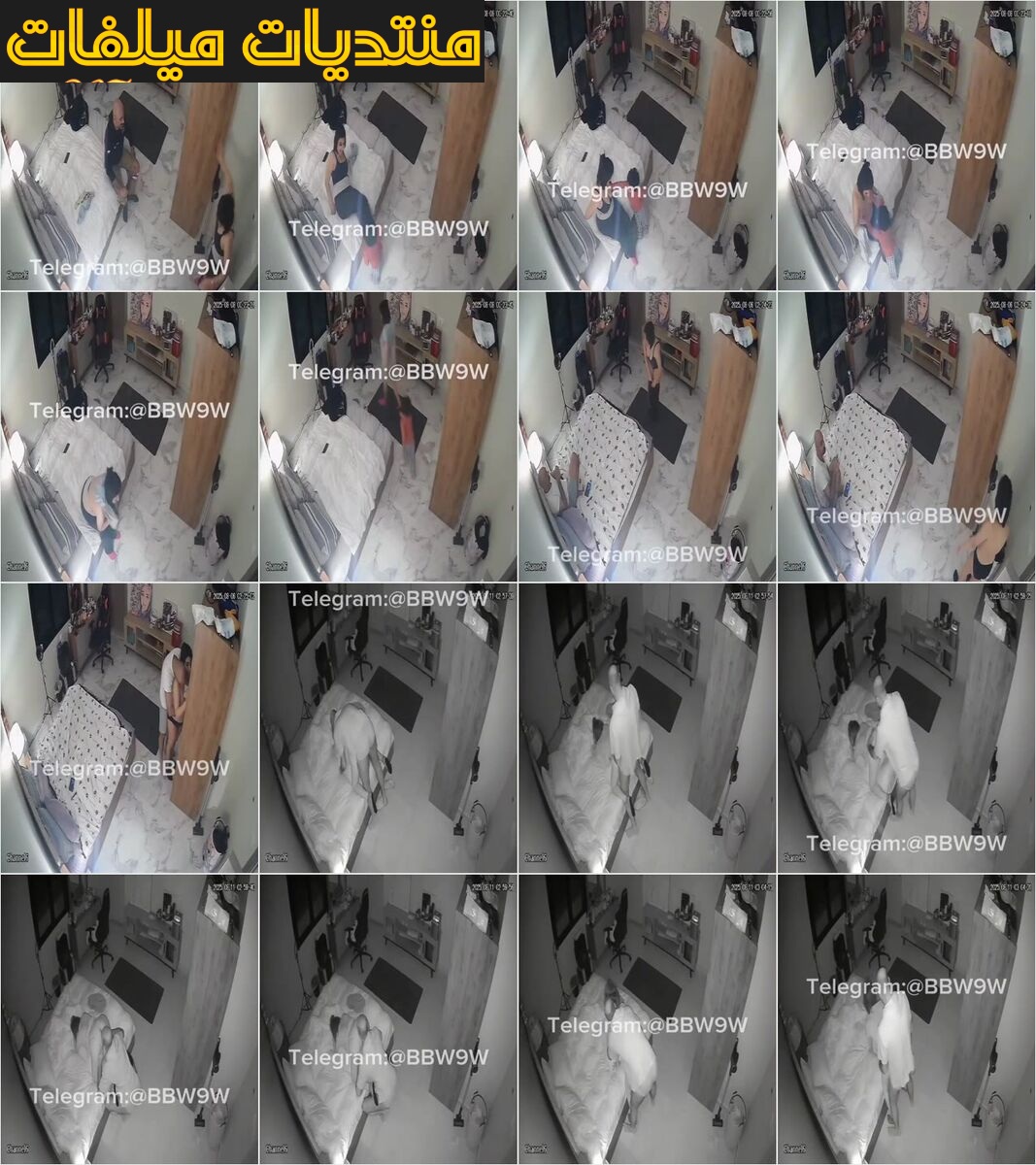 فيديو تجسس على زوجة بتدخل عشيقها الشقة وقلعت عريانة ملط وهاتك نيك