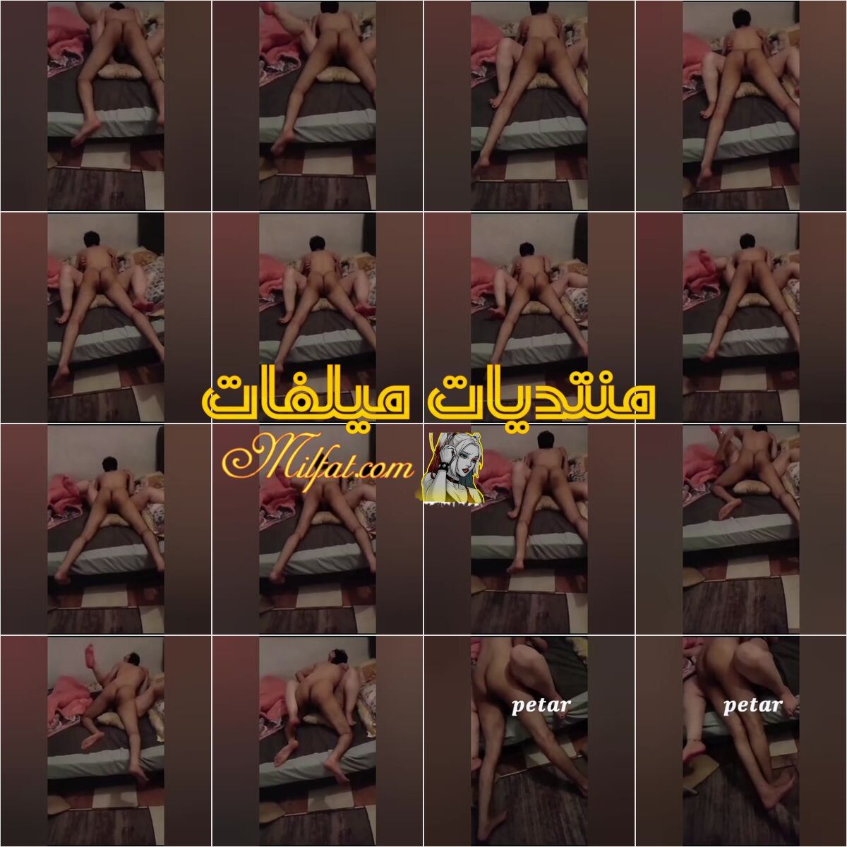 شرموطه جايبه صاحبتها لجوزها ينيكها وبتقولها افتحي كس يابت عشان يفشخك