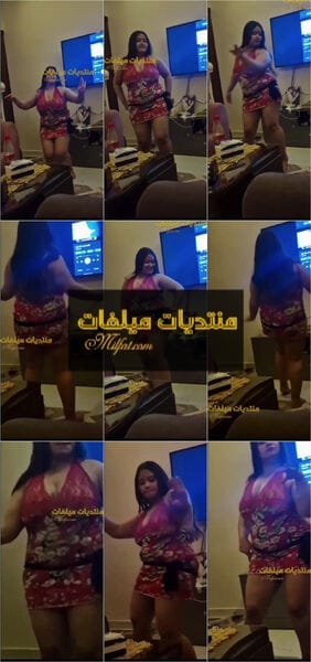 فيديو فاجر للبوة هايجه بترقص و بتعري صدرها الملبن و عماله تهز في جسمها