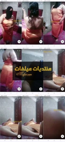 ميلف مصري نار لشرموطه اربعينيه هايجه عاوزة تتناك بتلعب في كسها و اهاتها نااار ناار