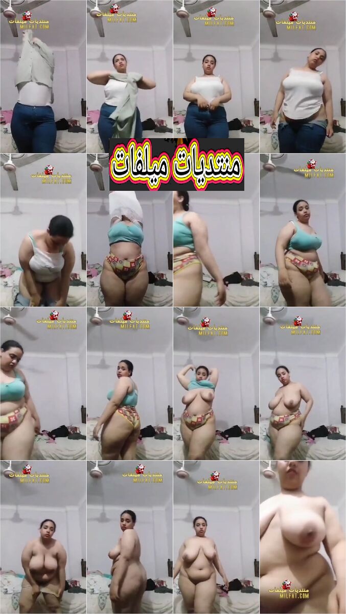 بنوته ميلف نفسها تتجوز وتتناك بتقلع عريانة ملط وبتمتع عشيقها بلحم جسمها