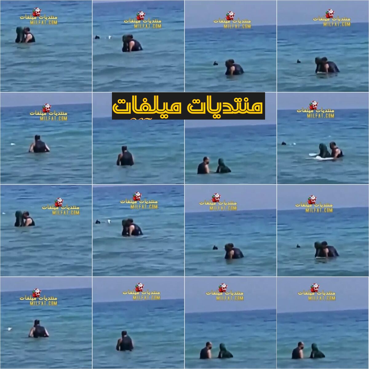 فضيحة شرموطه  بتتناك من اخو جوزها فى البحر وسط الناس وعمالين يتفرجو عليها