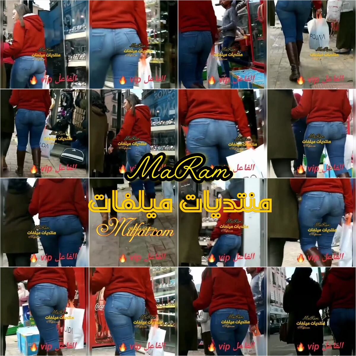 حصري واد فاجر ماشي ورا بت عليها طيز ملبن كبيره ويصور جسمها الشرموطه