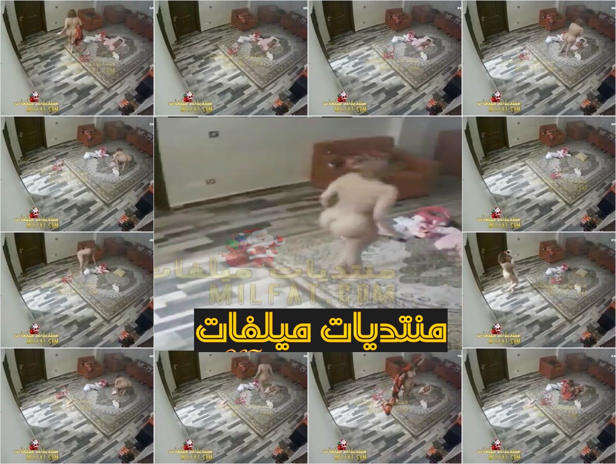 تجسس على ست بلدى قاعد فى صالة البيت عريانة ملط ومستنية تتناك