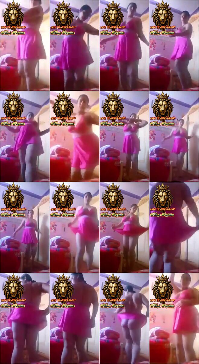 شرموطه مصريه منحرفه سناء بتهز وبتتلبون لعشيقها بقميص النوم الفوشيا وابنها بيعيط ع السرير