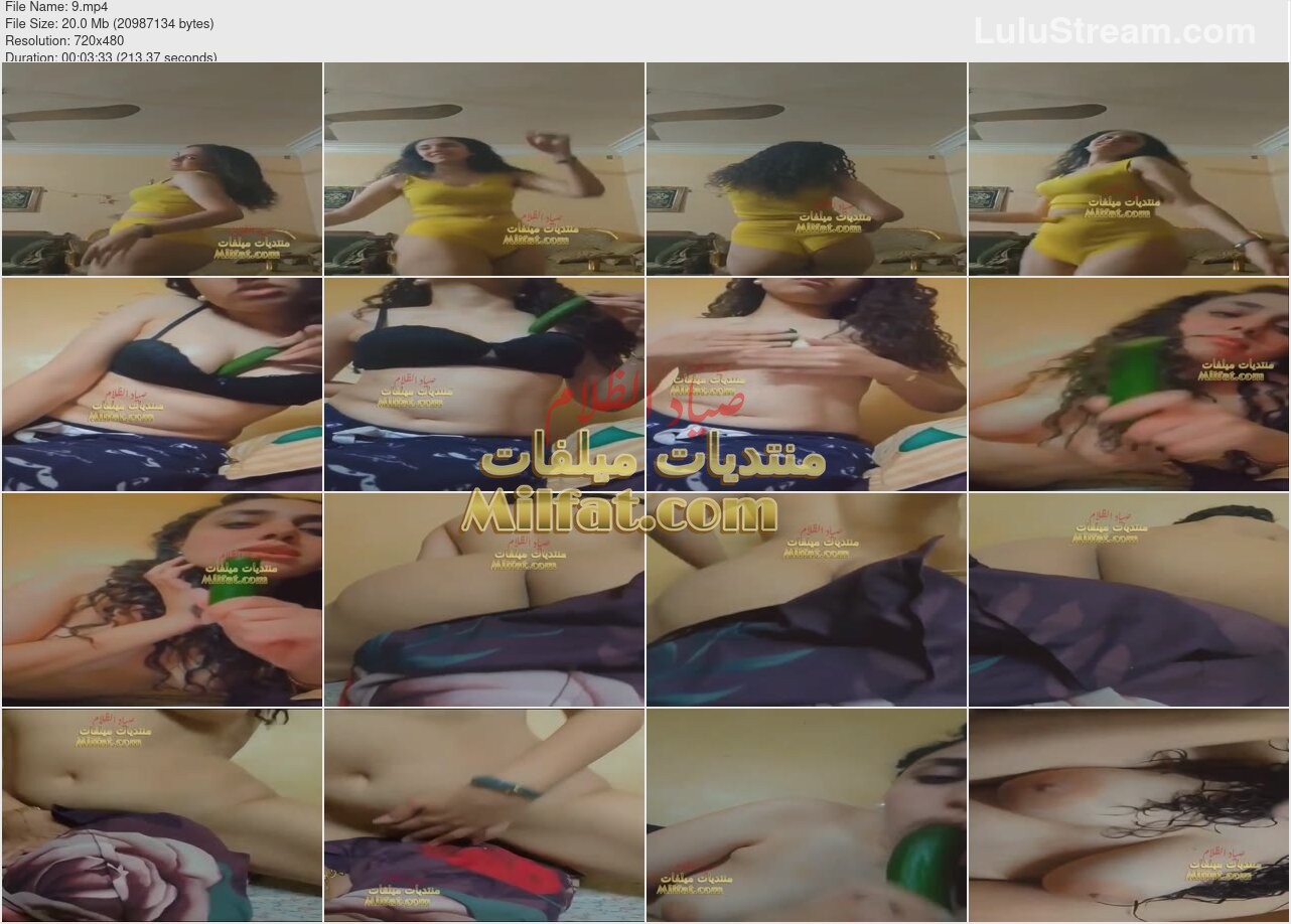 تجميعة فيديوهات نودز بنوتة مصرية هايجة تعرض جسمها لحبيبها وتدخل الخيارة في كسها