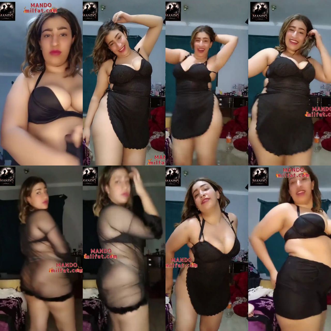 حصري تجميعه فيديوهات للبوه مصريه طالعه لايف وبتعرض لحمها وهي بترقص وتهز في بزازها وطيزها الملبن